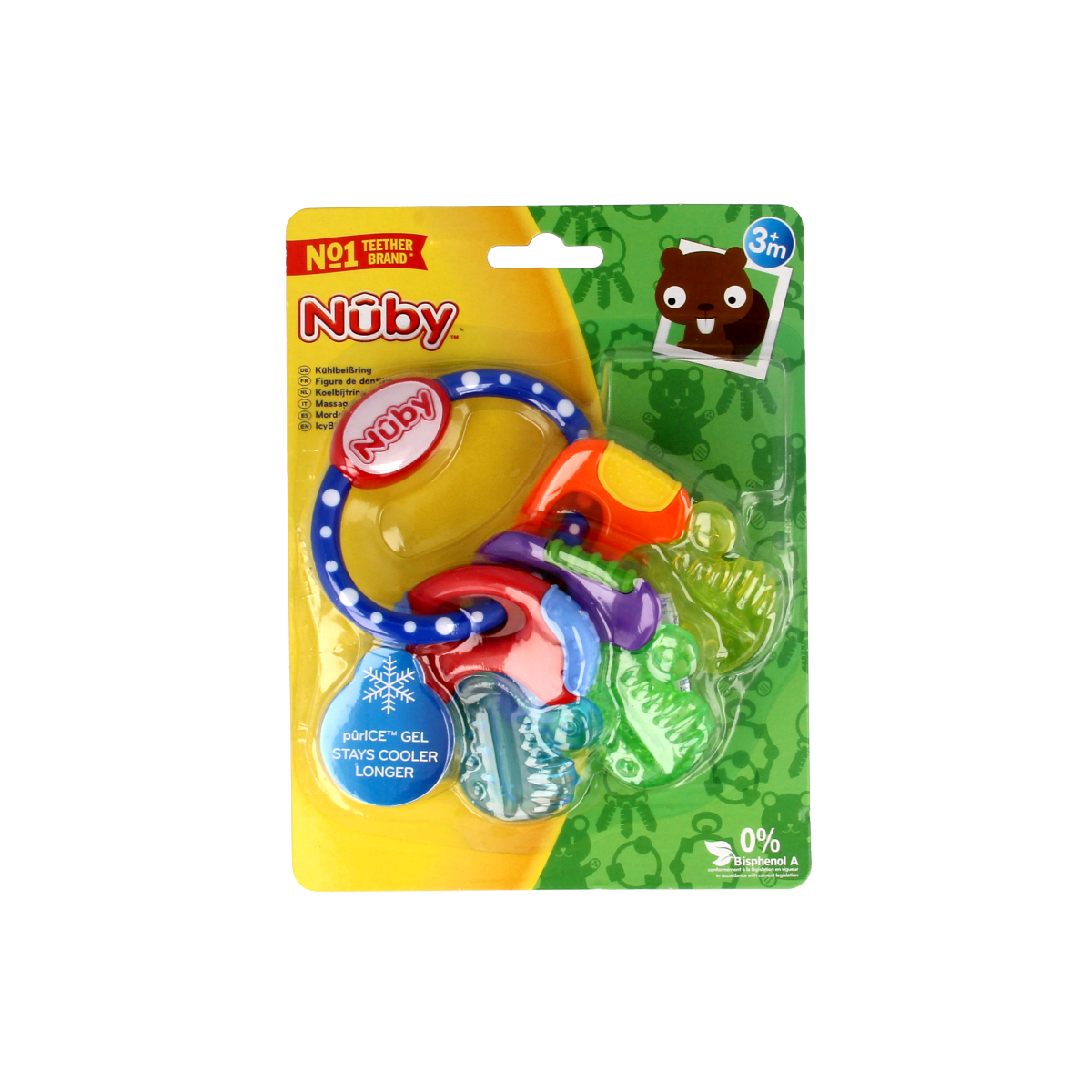 Nuby Koelbijtsleutels 1.00 Stuks