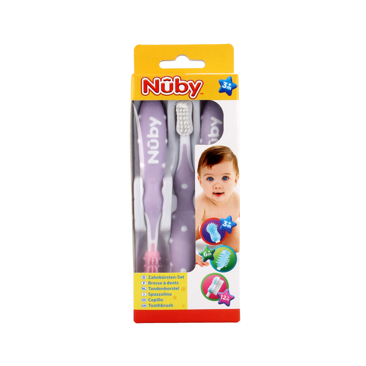 Nuby Tandenborstelsetje 3.00 Stuks