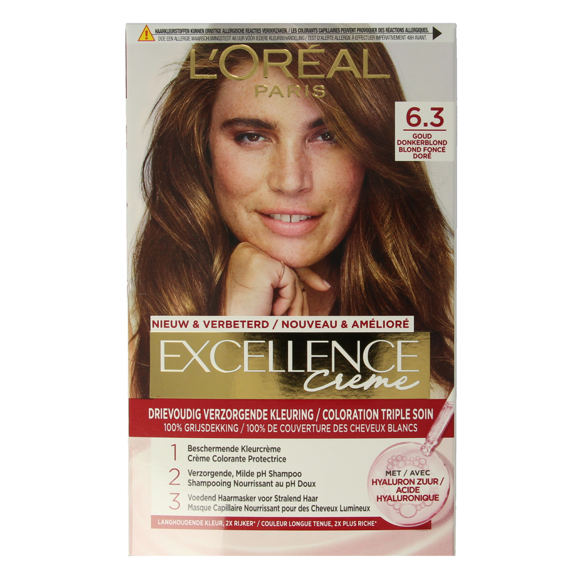 Excellence Excellence 6.3 Donker goudblond 1.00 Set