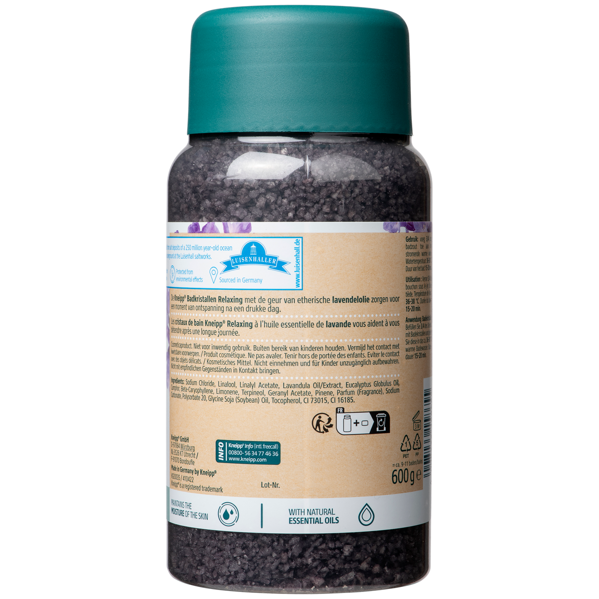 Kneipp Badkristallen Relaxing 600.00 Gram