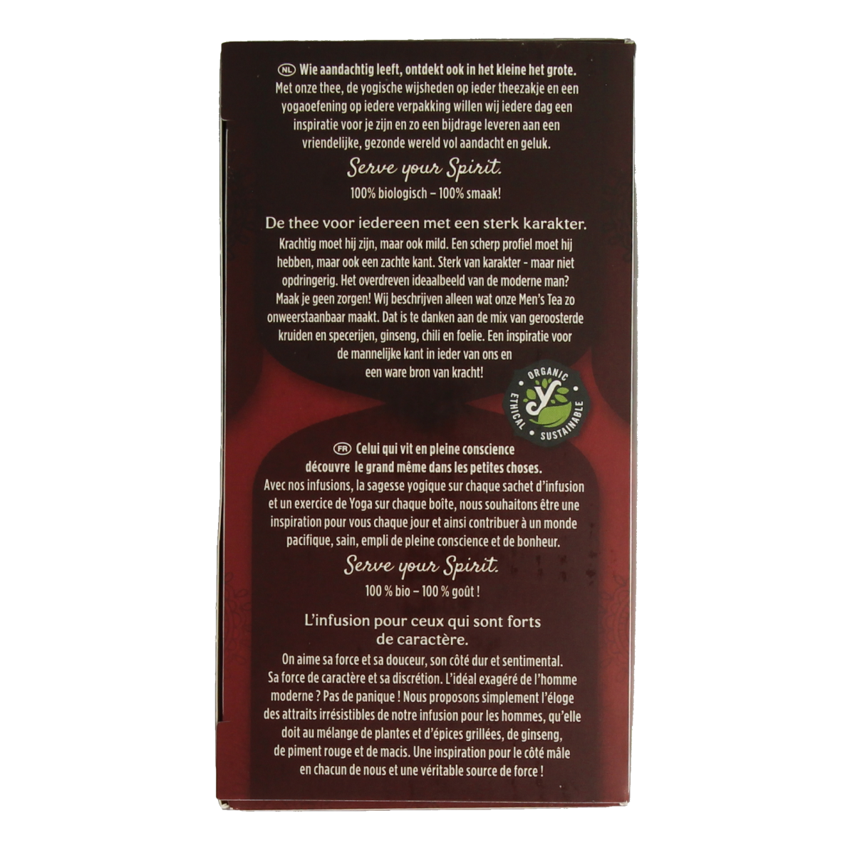 Yogi Tea Men's tea bio 17.00 Zakjes