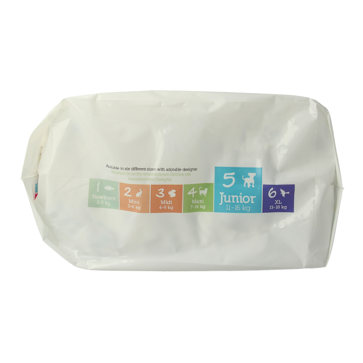 Moltex Pure & nature babyluiers junior 25.00 Stuks