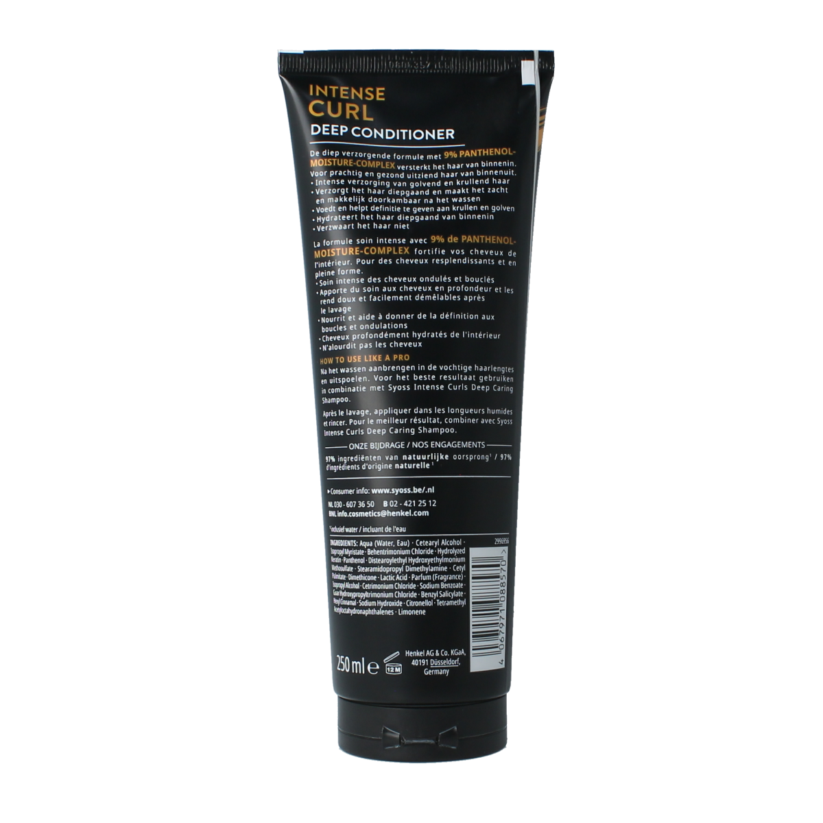 Syoss Conditioner intense curl 250.00 Milliliter