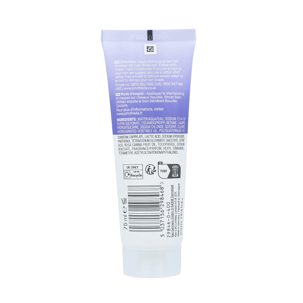 John Frieda Dream curls shampoo 75.00 Milliliter