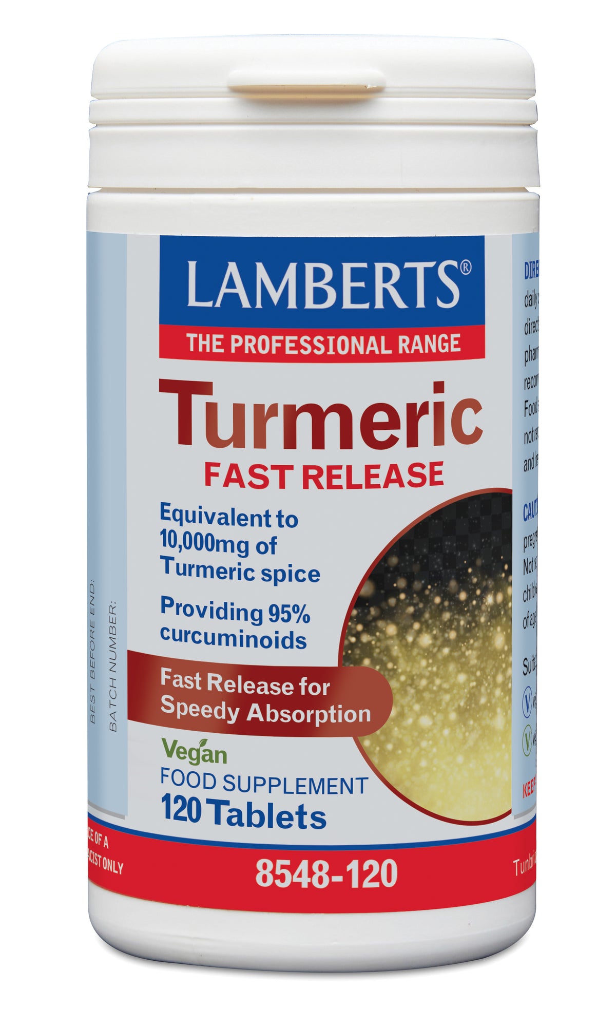 Lamberts Curcuma fast release (Turmeric) 120.00 Tabletten