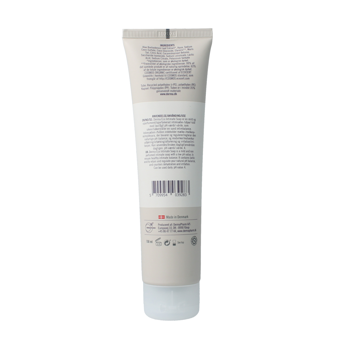 Derma Eco Intimate soap balancing 150.00 Milliliter
