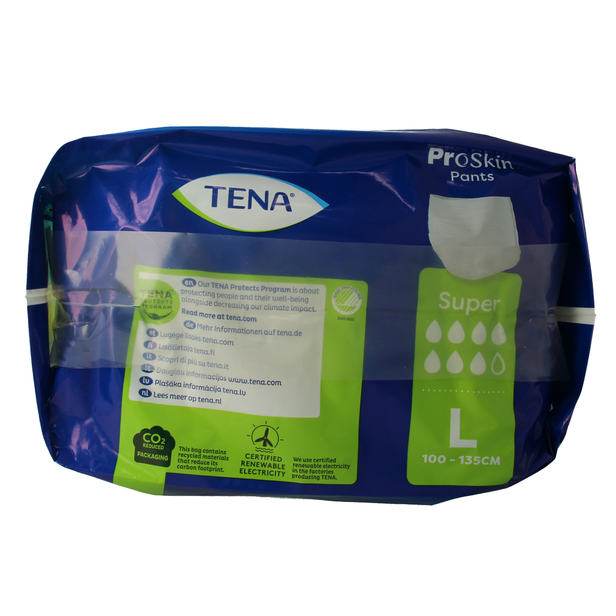 Tena Proskin pants super L 12.00 Stuks