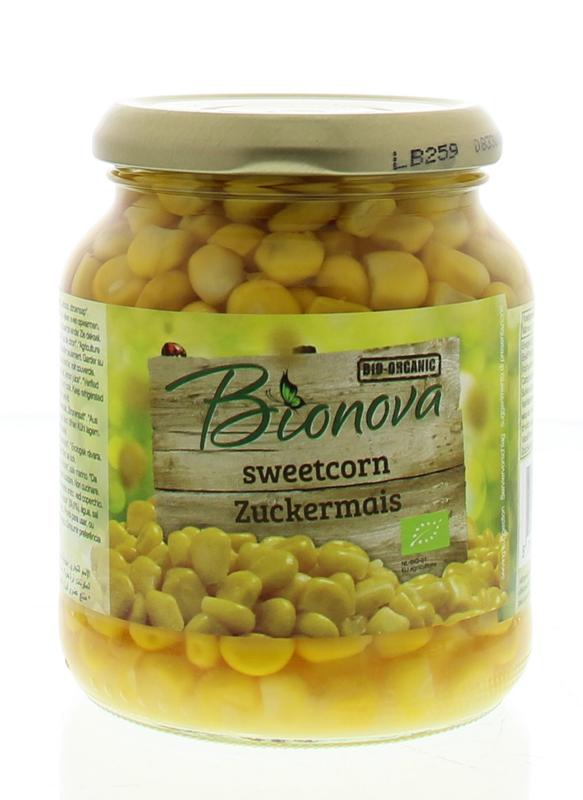 Bionova Suikermais bio 340.00 Gram