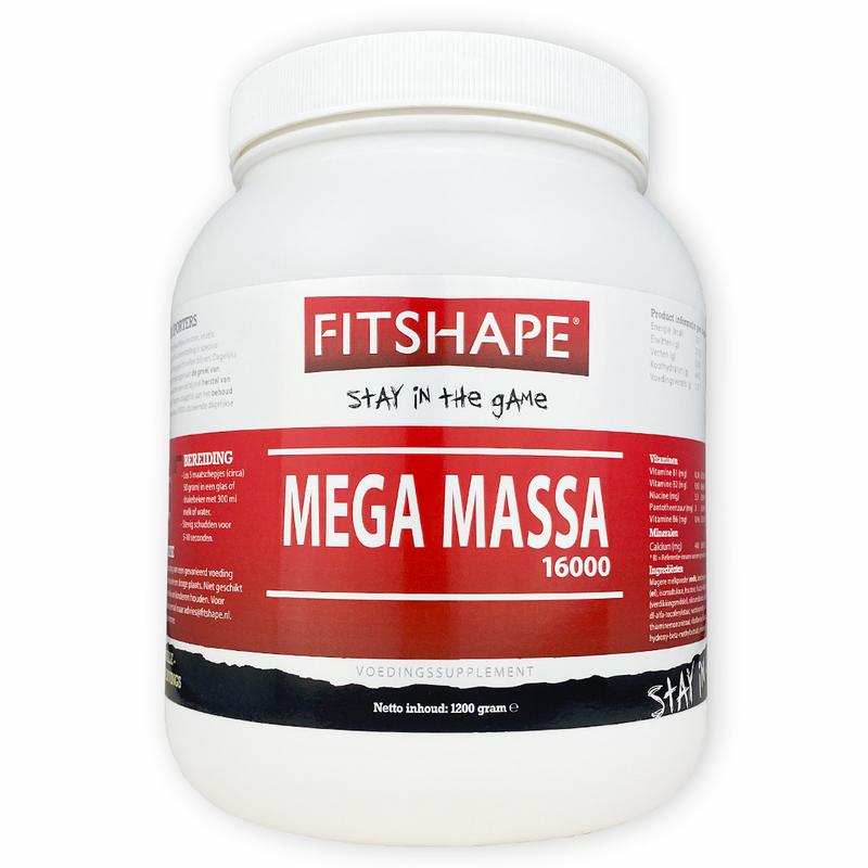 Fitshape Mega 16000 I vanille 1200.00 Gram