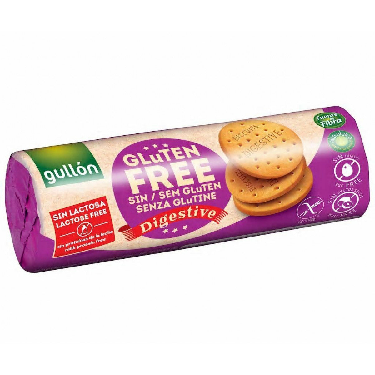 Gullon Digestive biscuits glutenvrij 150.00 Gram