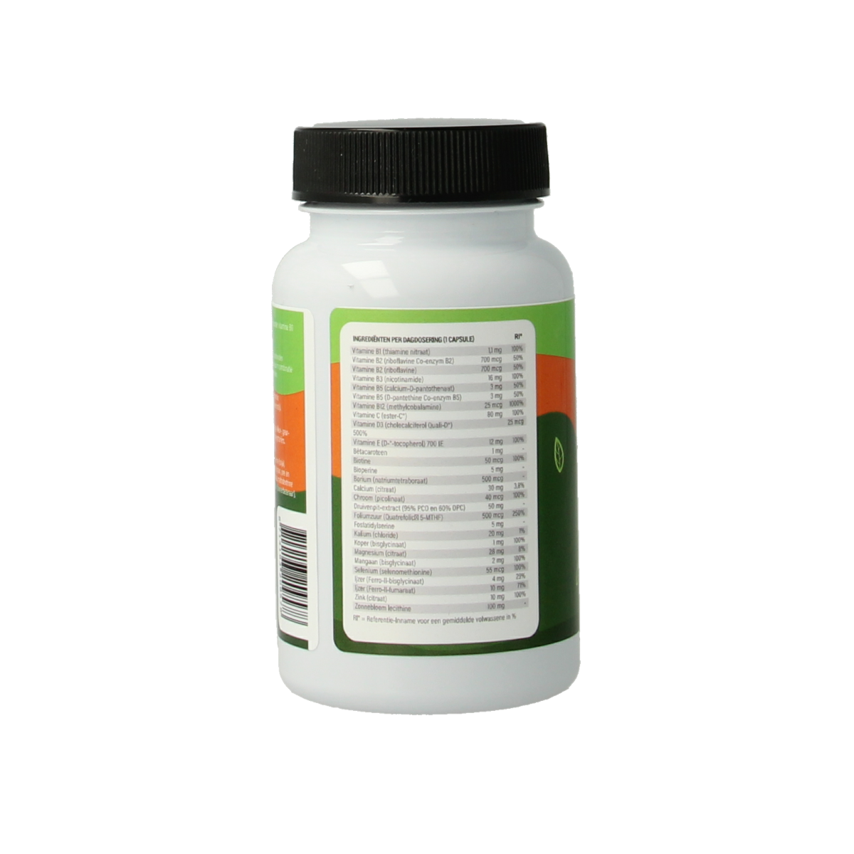 Nutriforce Liposomale multivitamine zonder vitamine B6 30.00 Vegetarische capsules