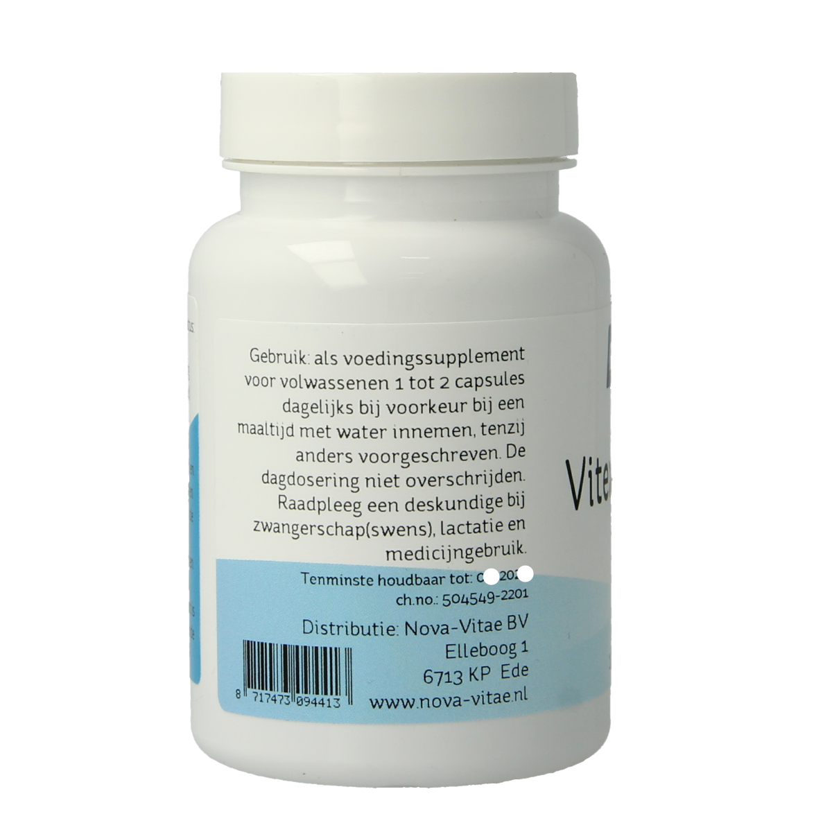 Nova Vitae Vitex agnus castus (hele bes) 100.00 Vegetarische capsules