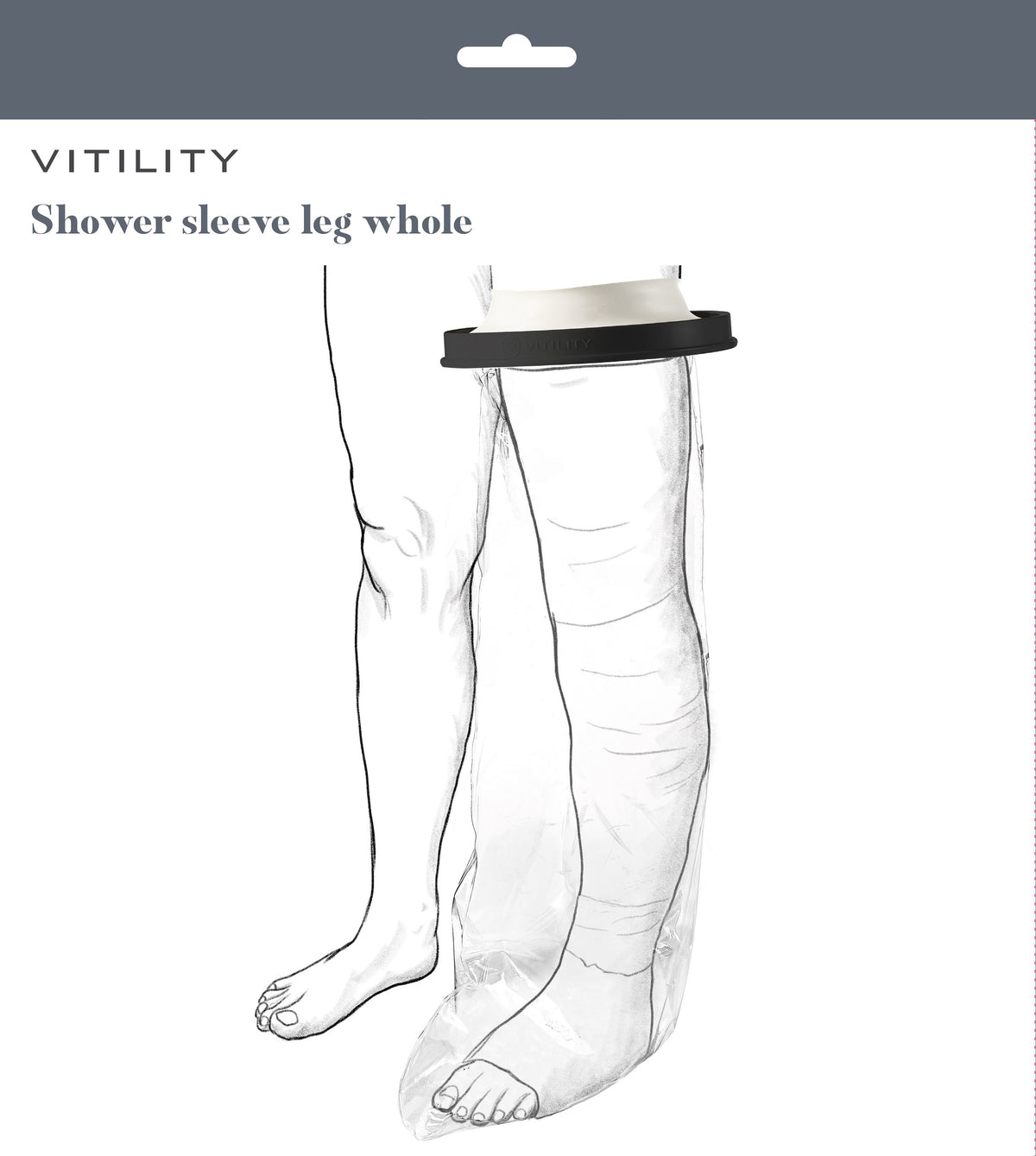 Vitility Douchehoes been heel 1.00 Stuks