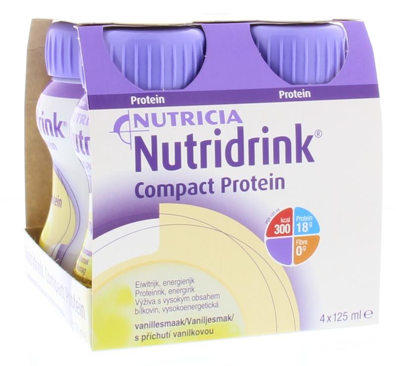 Nutricia Compact protein vanille 125ml 4.00 Stuks