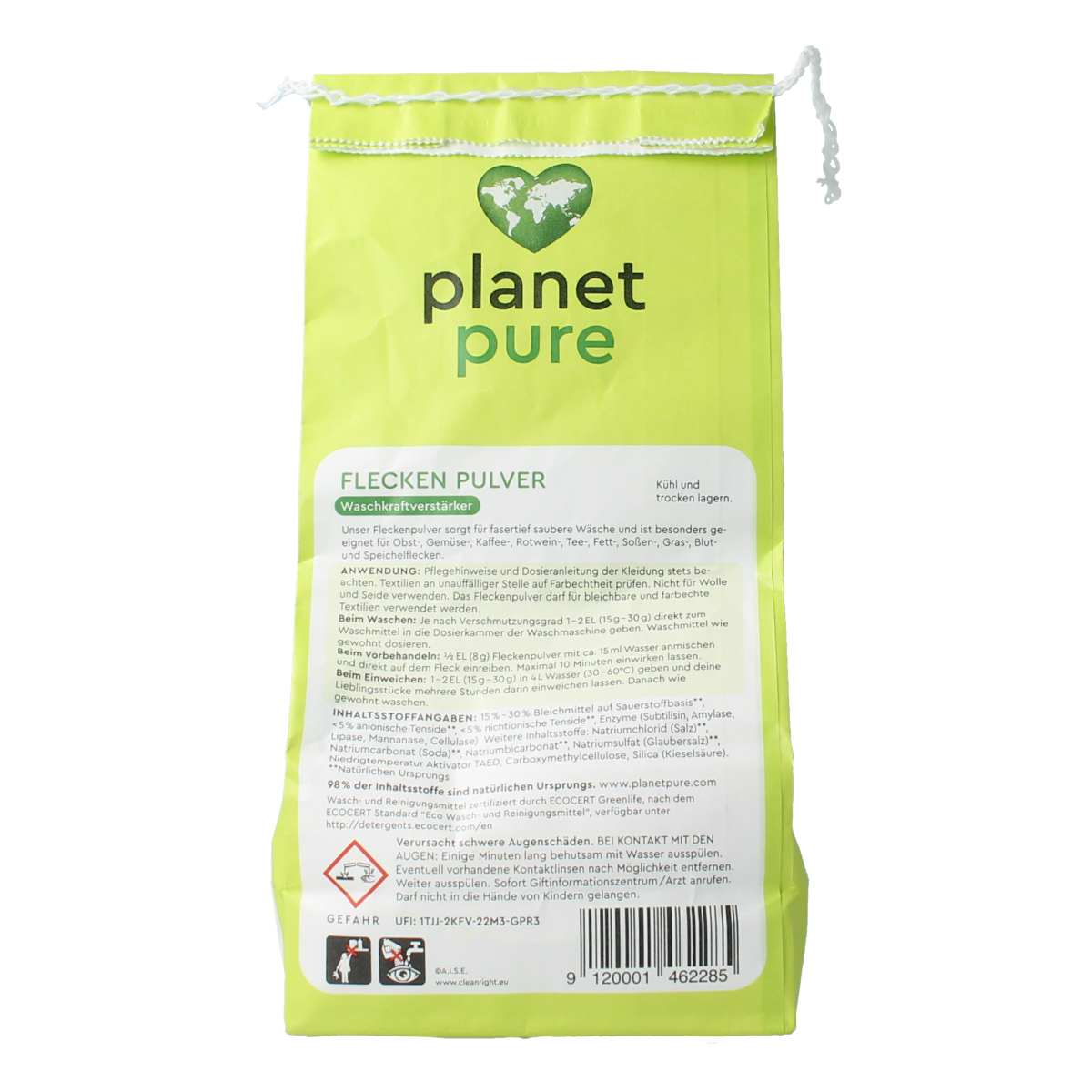 Planet Pure Vlekverwijderaar gekleurde was 450.00 Gram
