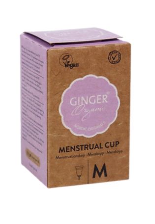 Ginger Organic Menstruatiecup TPE - maat M 1.00 Stuks