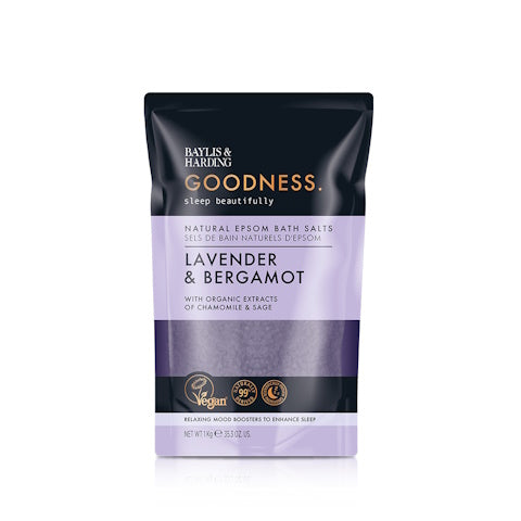 Baylis & Harding Goodness bath salts sleep lavender & bergamot 1.00 Kilogram