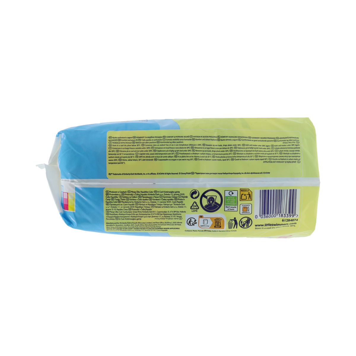 Huggies Little swimmers maat 3-4 7-15kg 12.00 Stuks