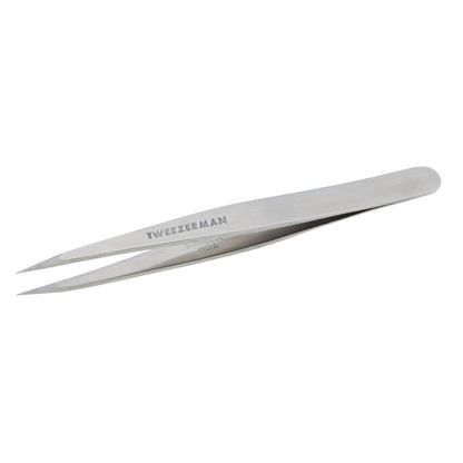 Tweezerman Tweezer punt klassiek stainless steel 1.00 Stuks
