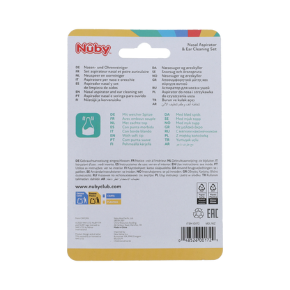 Nuby Neuspeer & oorreiniger 1.00 Stuks