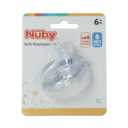 Nuby Vervangspeen beker ID10052 1.00 Stuks