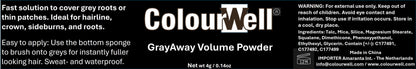Colourwell ColourWell GreyAway Volume Powder Black 4.00 Gram
