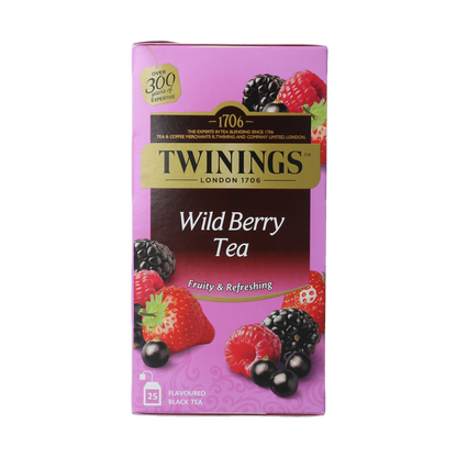 Twinings Wildberry tea 25.00 Zakjes
