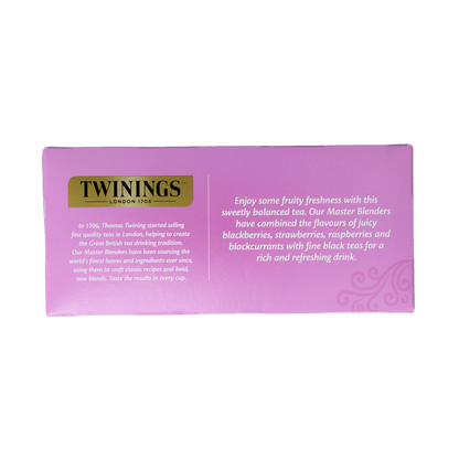 Twinings Wildberry tea 25.00 Zakjes
