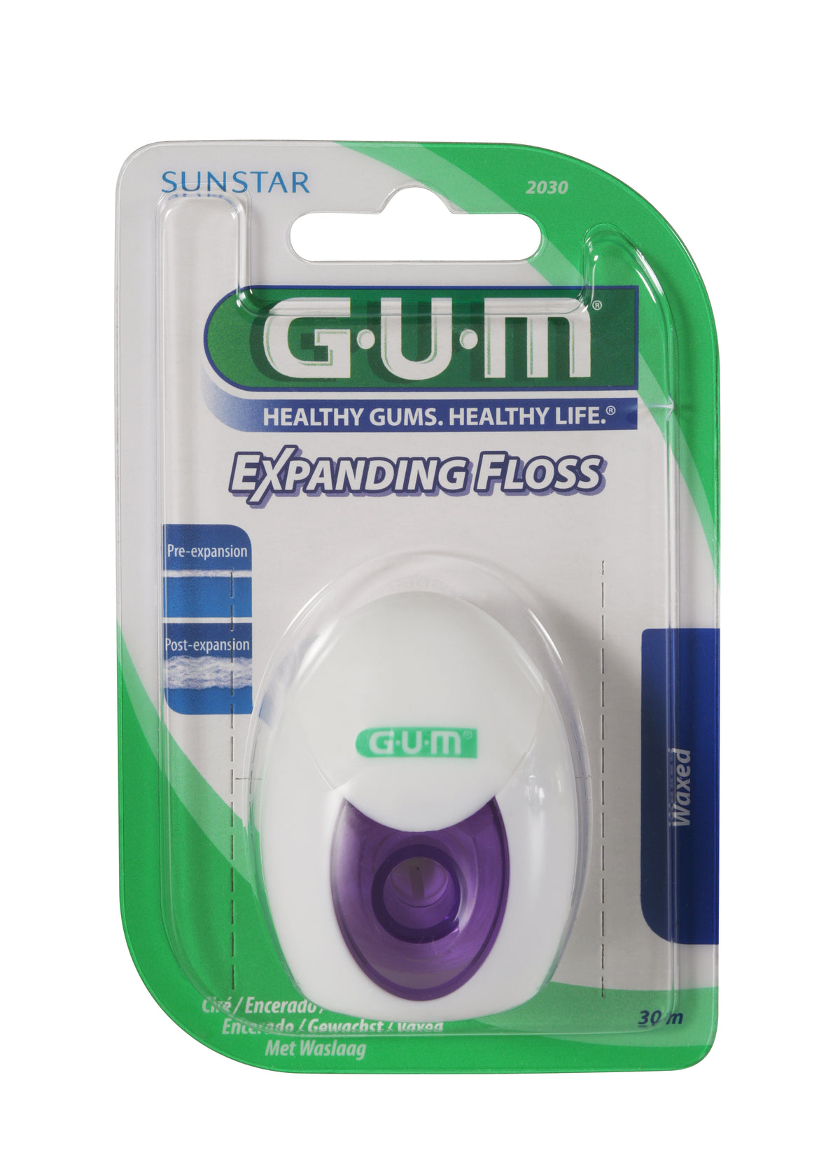 GUM Expanding floss 30 meter 1.00 Stuks