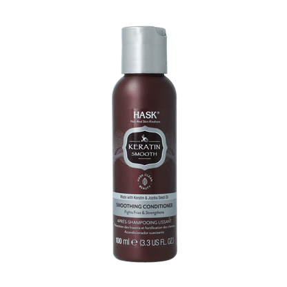 HASK Keratin protein smoothing conditioner travel size 100.00 Milliliter