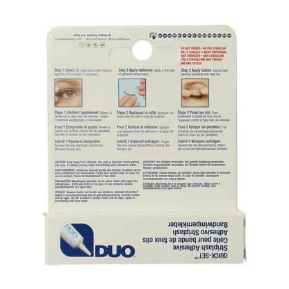 DUO Quickset striplash adhesive white/clear 7.00 Gram