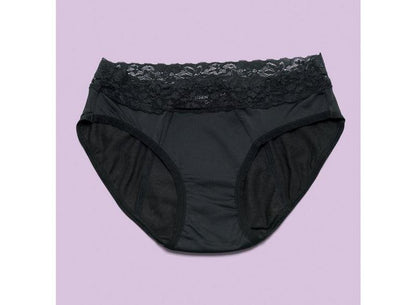 Cheeky Wipes Menstruatie ondergoed Feeling Pretty zw maat 34-36 1.00 Stuks