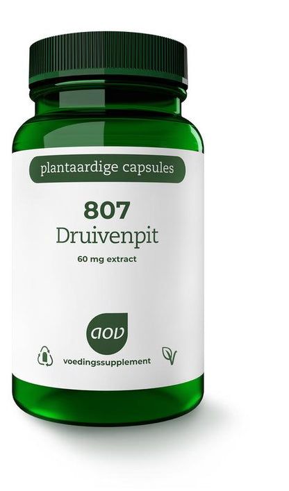 AOV 807 Druivenpitten 60.00 Vegetarische capsules