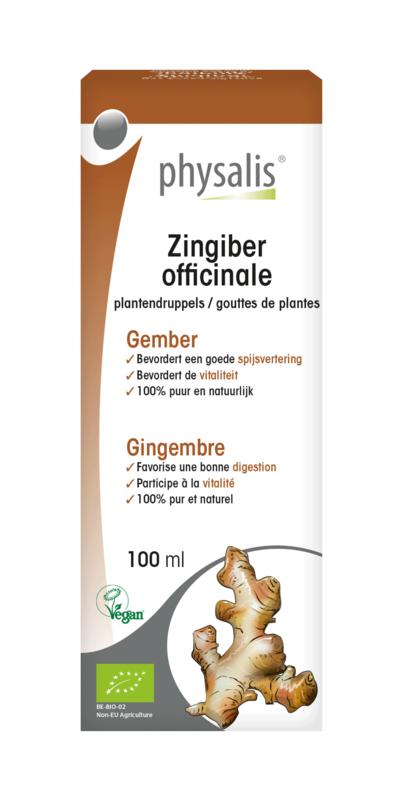 Physalis Zingiber officinale bio 100.00 Milliliter