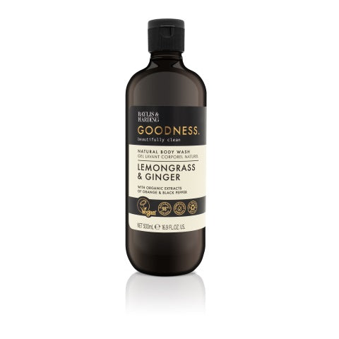 Baylis & Harding Body wash lemongrass & ginger 500.00 Milliliter