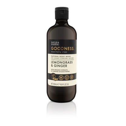 Baylis & Harding Body wash lemongrass & ginger 500.00 Milliliter