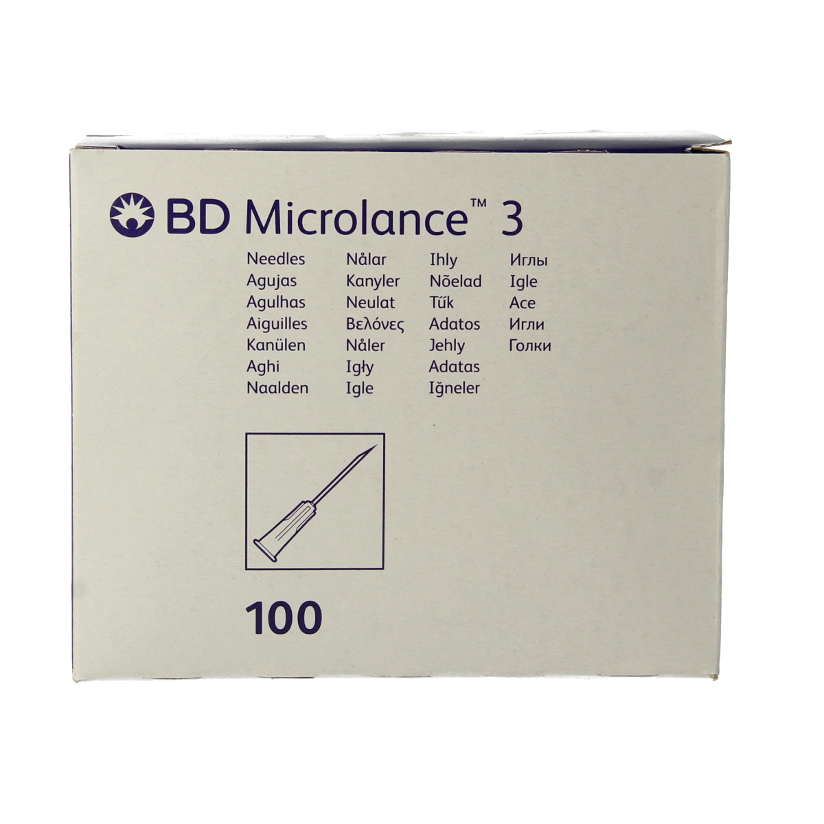 Becton Injectienaald B/D microlance 0.80 x 40 100.00 Stuks