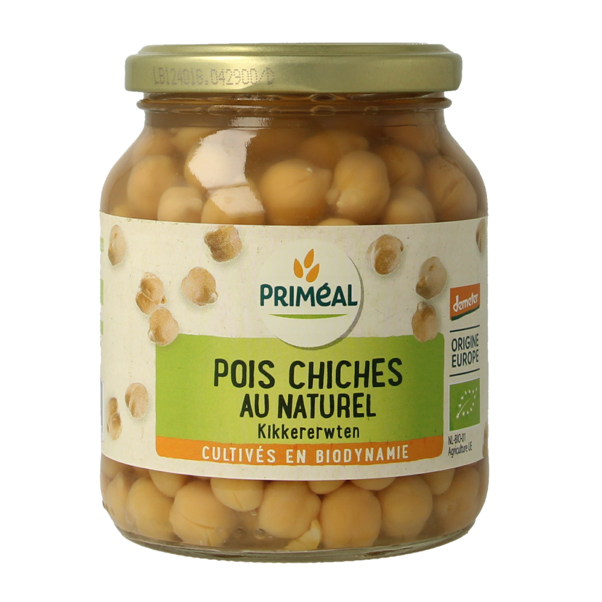 Primeal Kikkererwten demeter bio 350.00 Gram