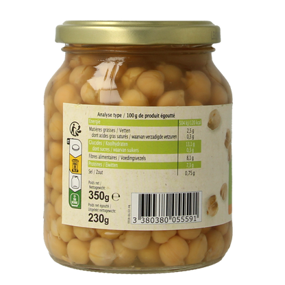 Primeal Kikkererwten demeter bio 350.00 Gram