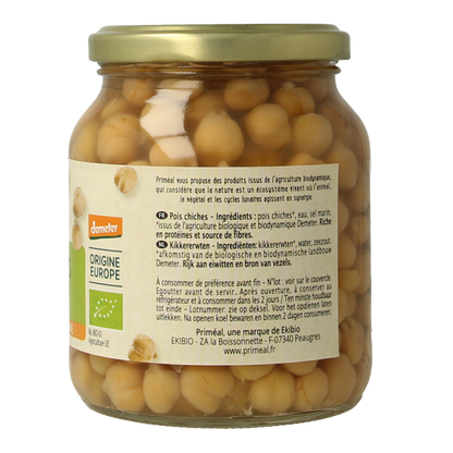 Primeal Kikkererwten demeter bio 350.00 Gram