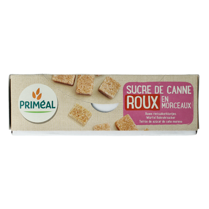 Primeal Bruine rietsuiker klontjes bio 1.00 Kilogram
