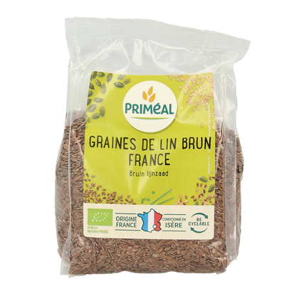 Primeal Lijnzaad bruin bio 250.00 Gram