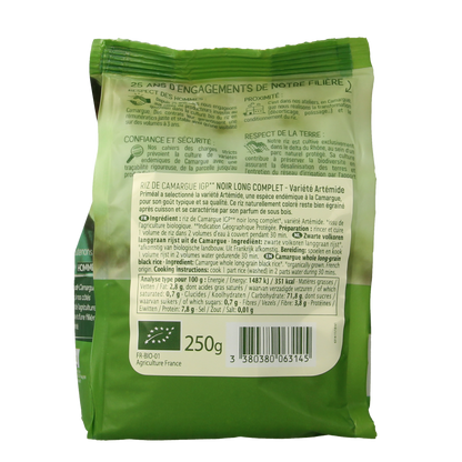 Primeal Zwarte volkoren langgraan camargue bio 250.00 Gram