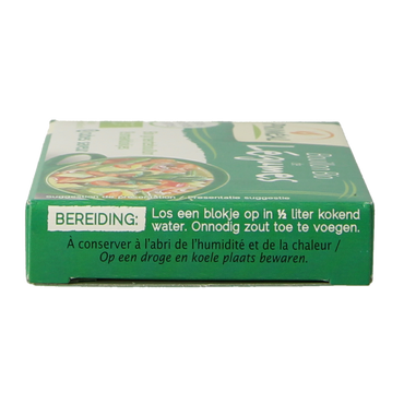 Primeal Groentebouillon blokjes 9 gram bio 8.00 Stuks