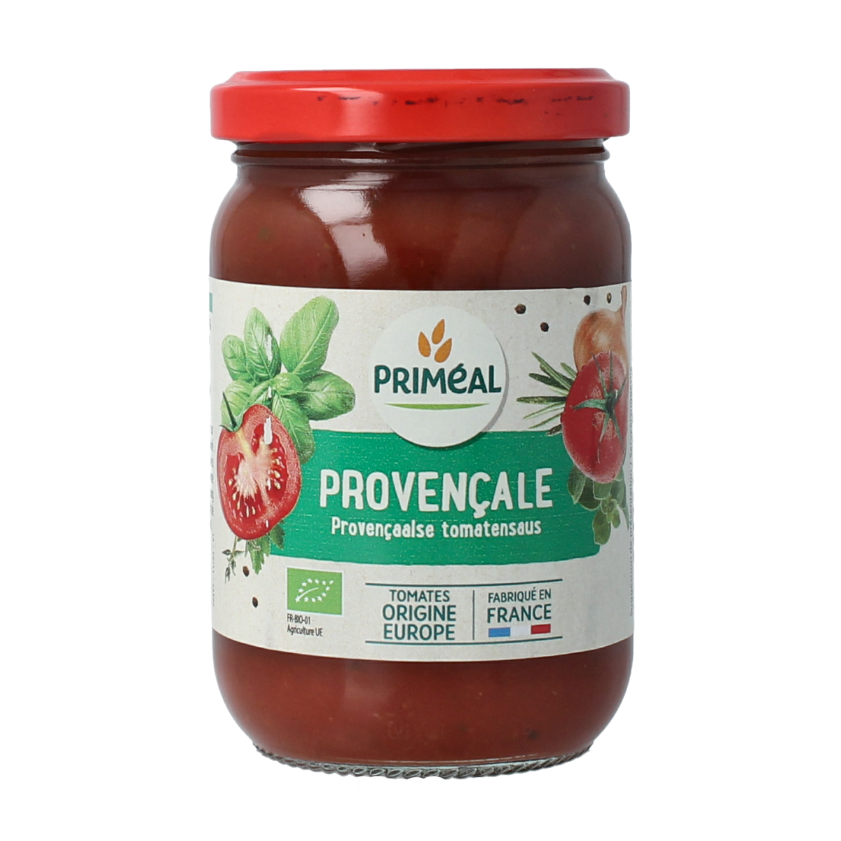 Primeal Tomatensaus Provencaalse stijl bio 200.00 Gram