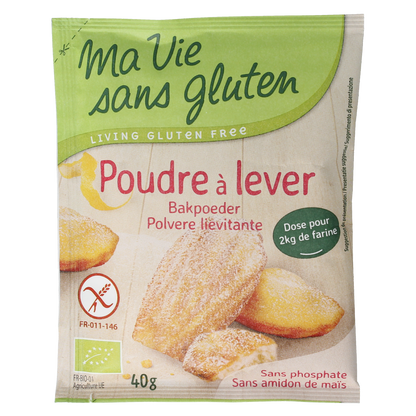 Ma Vie Sans Bakpoeder glutenvrij bio 40.00 Gram