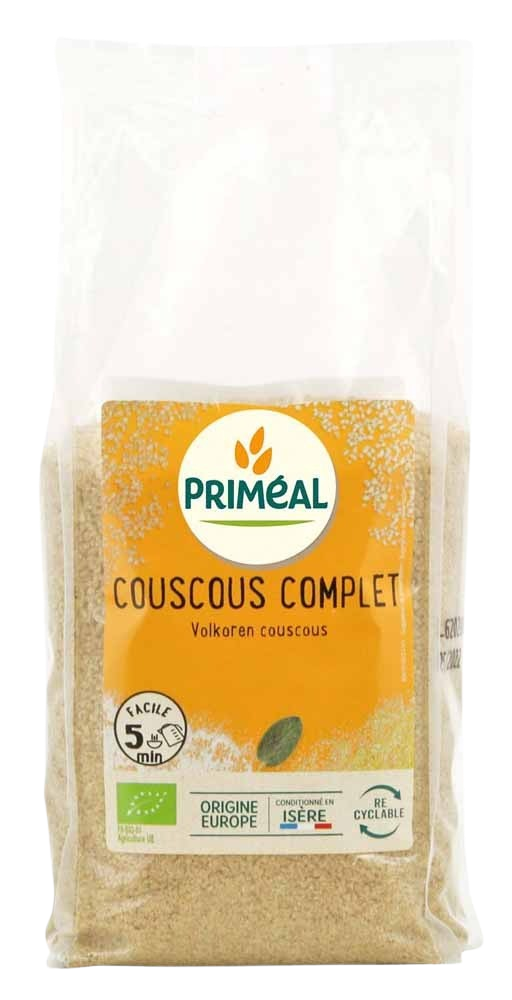 Primeal Couscous volkoren bio 500.00 Gram