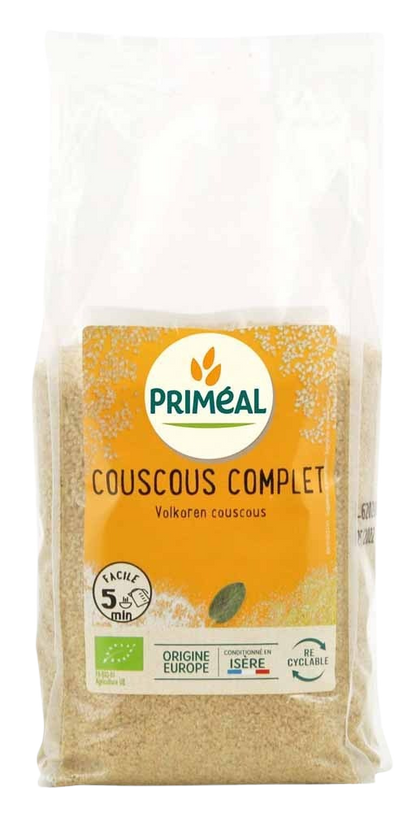 Primeal Couscous volkoren bio 500.00 Gram