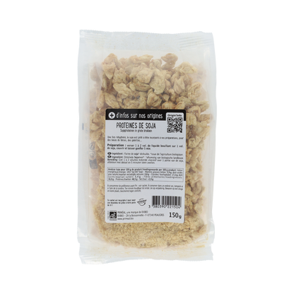 Primeal Sojaproteine grote brokken bio 150.00 Gram