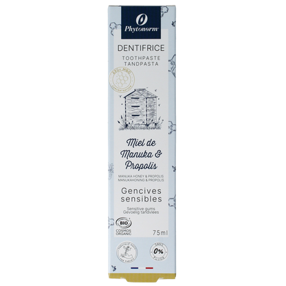 Phytonorm Manuka & propolis tandpasta 75.00 Milliliter